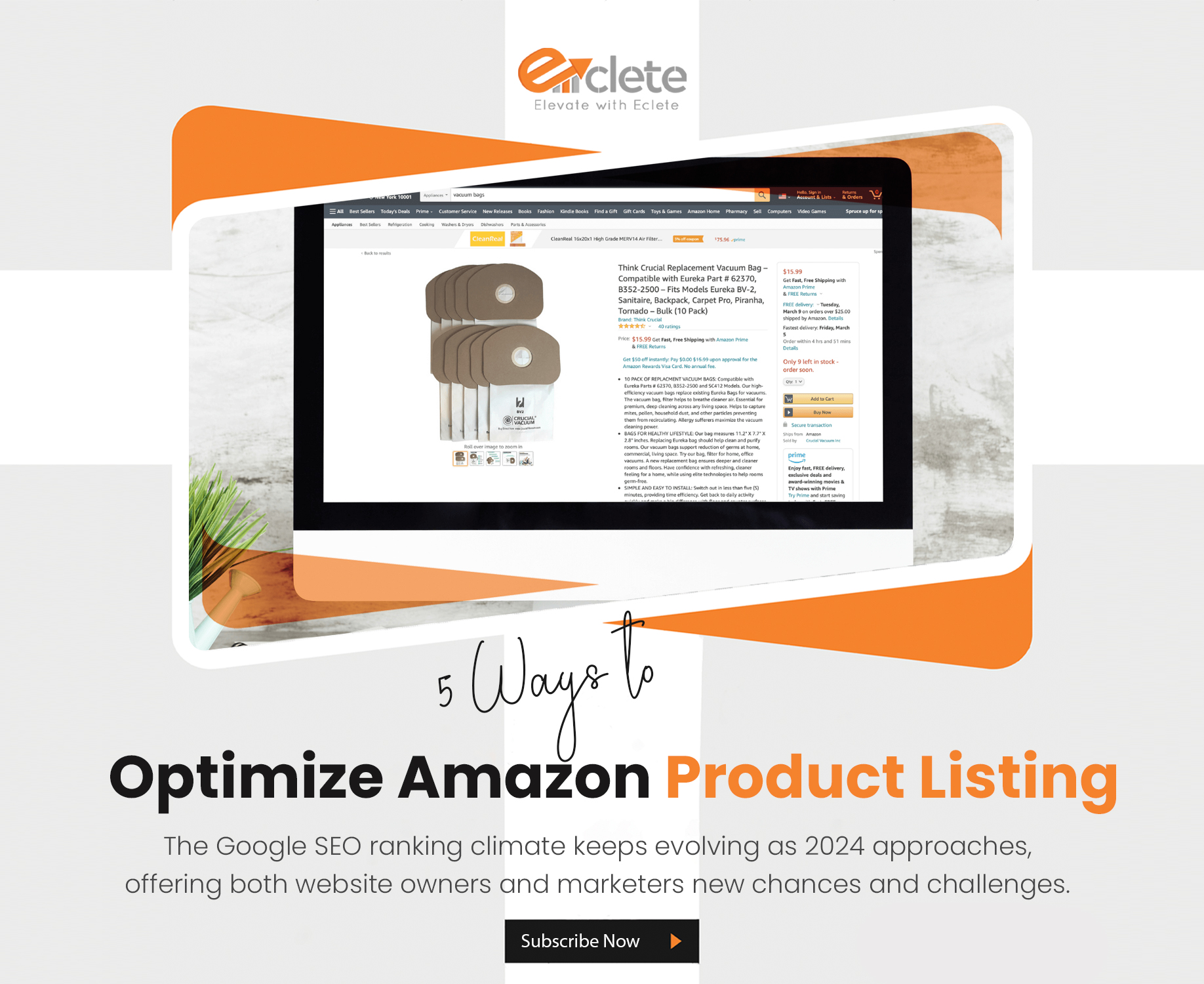 Optimize Amazon Product Listing