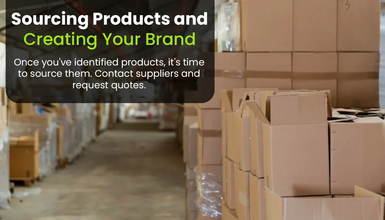 Sourcing Products and Creating Your Brand
