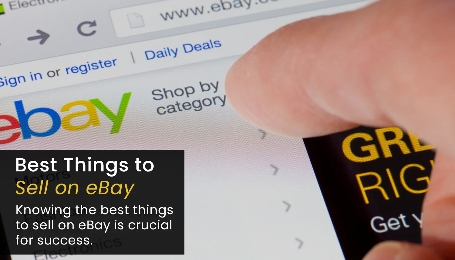 Best Things to Sell on eBay