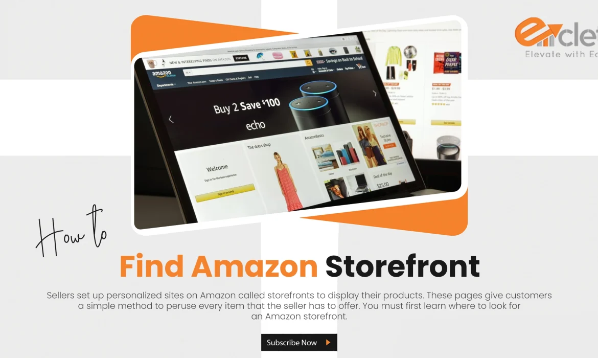 How to Find Amazon Storefront