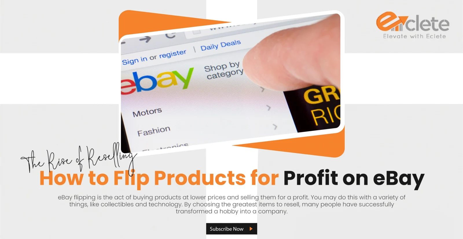 The Rise of Reselling: How to Flip Products for Profit on eBay