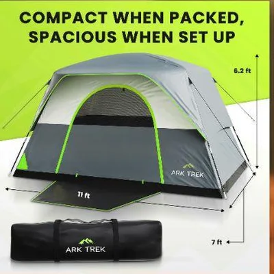 Ark Trek camping tent Amazon listing image