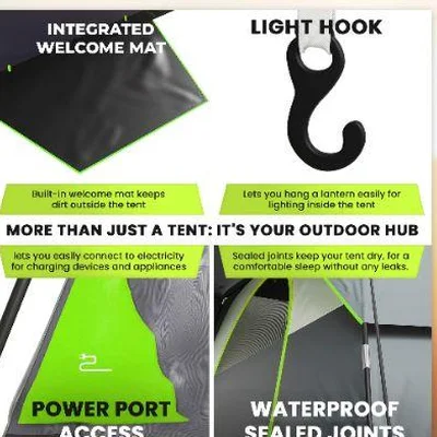 Ark Trek camping tent Amazon listing image