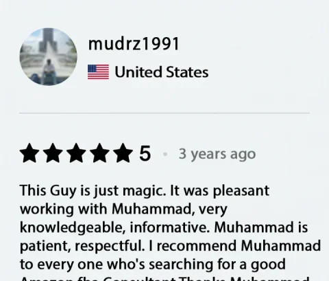 Screenshot of a five-star review from mudrz1991, United States, for ECLETE