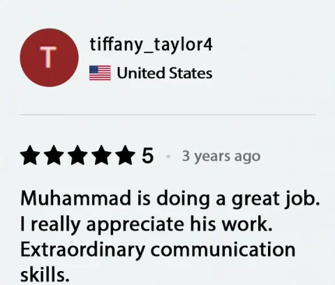 Screenshot of a five-star review from tiffany_taylor4, United States, for ECLETE