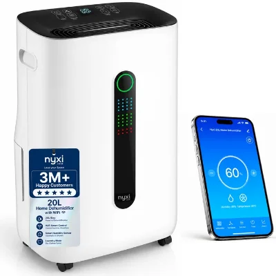 Nyxi home appliance product on the UK Shopify store