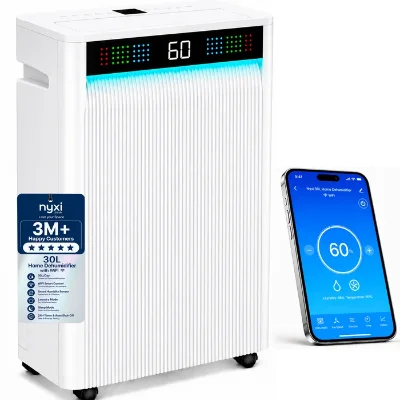 Nyxi home appliance product on the UK Shopify store