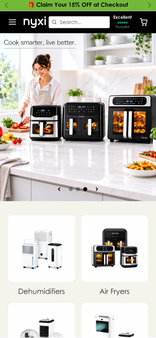 Shopify Development 2 eclete website project nyxi mobile v2