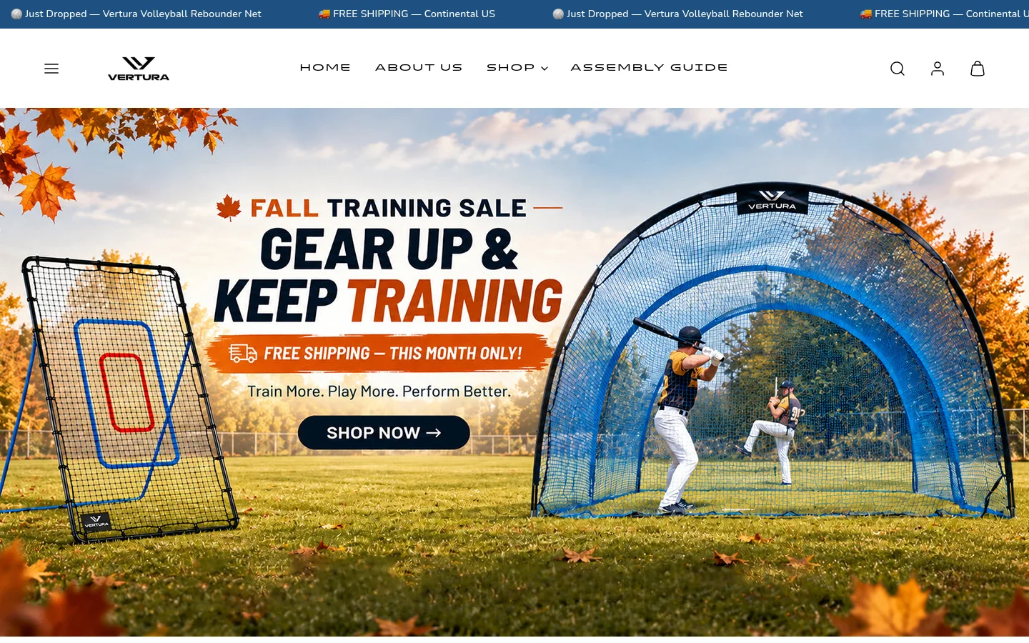 Vertura ecommerce store